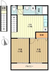 グランパルク東町の物件間取画像